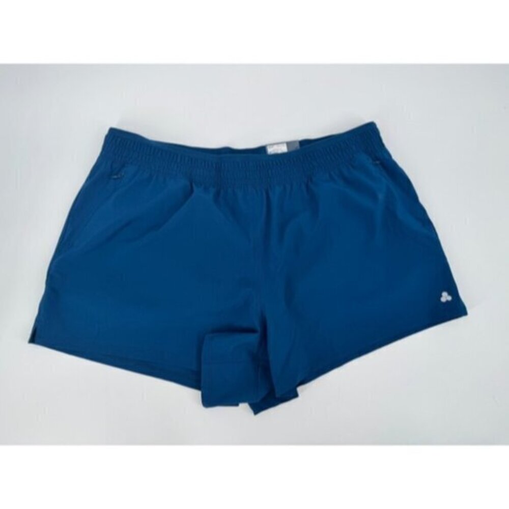 Tek Gear Womens Shorts XXL Mid Rise Shorts Blue Casual Workout Activewear New